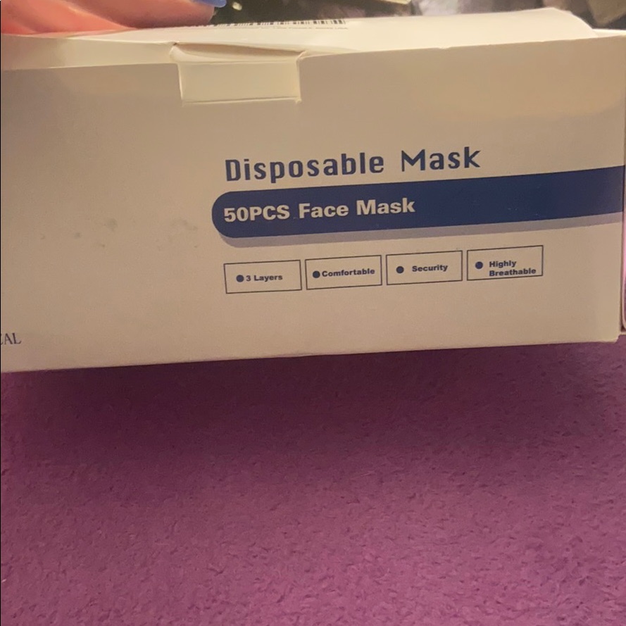 Brand New 50 Pc Face Masks